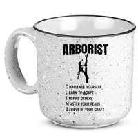 Arborist Tree Climber Lumberjack 15oz Campfire Ceramic Mug