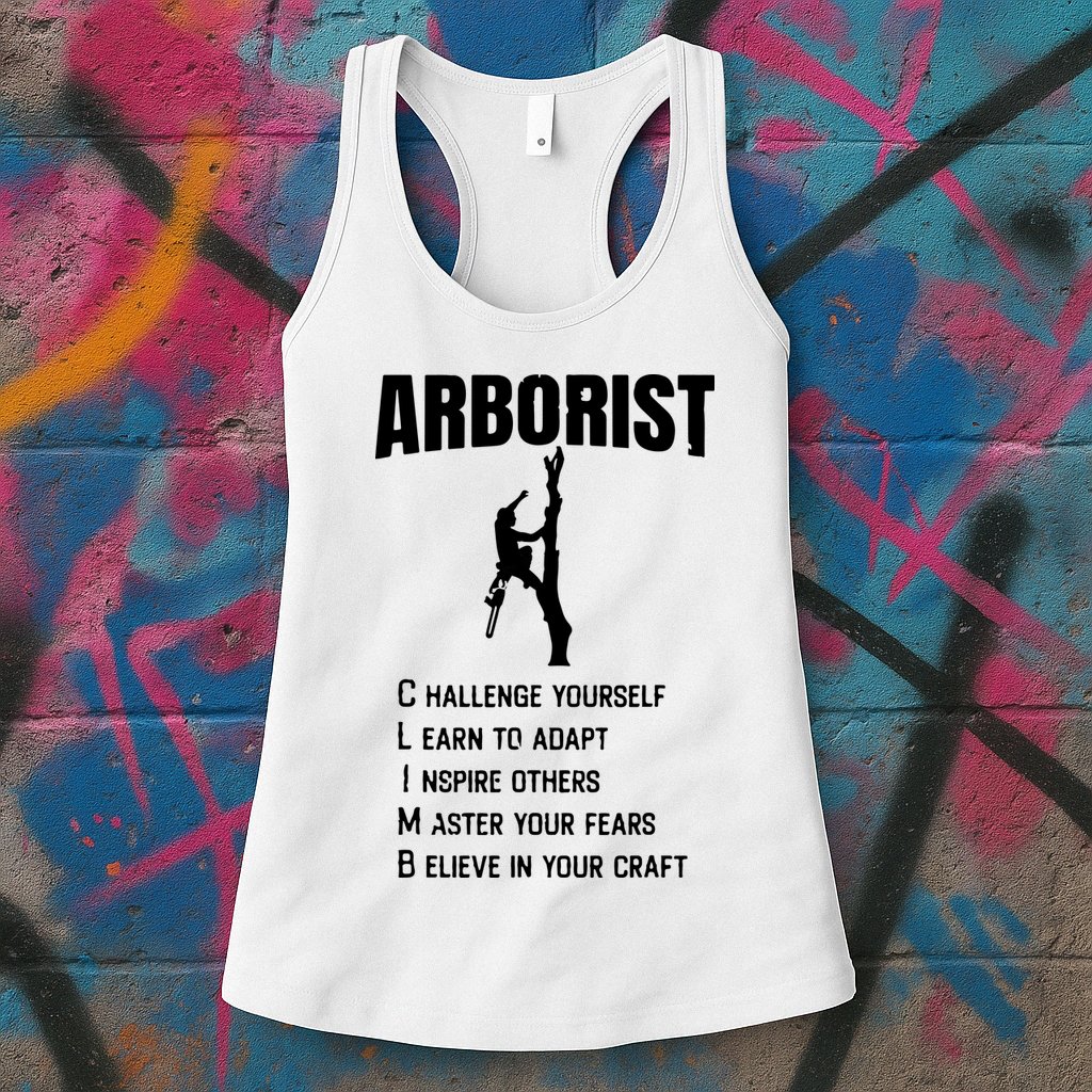 Arborist Tree Climber Lumberjack Womens Tank Top
