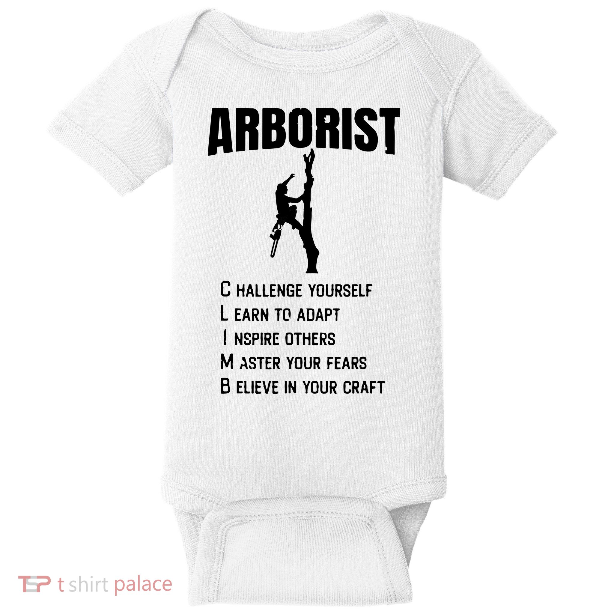 Arborist Tree Climber Lumberjack Baby Bodysuit