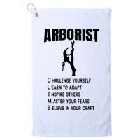 Arborist Tree Climber Lumberjack Golf Towel
