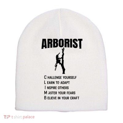 Arborist Tree Climber Lumberjack Short Acrylic Beanie