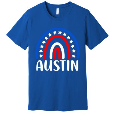 Austin Texas Cool Gift I Love Austin Texas Usa Gift Premium T-Shirt