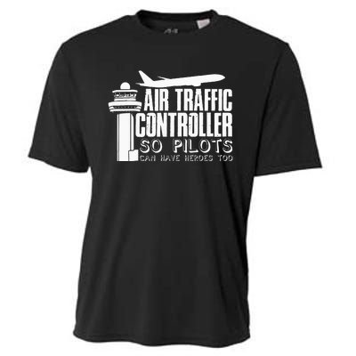 Air Traffic Controller Joke Pilot Saying Flight Control Cooling Performance Crew T-Shirt