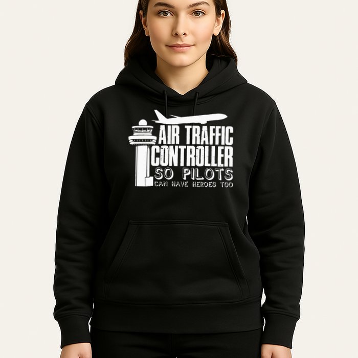 Air Traffic Controller Joke Pilot Saying Flight Control Hoodie