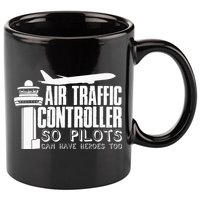 Air Traffic Controller Joke Pilot Saying Flight Control 11oz C Handle Ceramic Mug