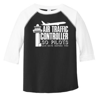 Air Traffic Controller Joke Pilot Saying Flight Control Toddler Fine Jersey T-Shirt