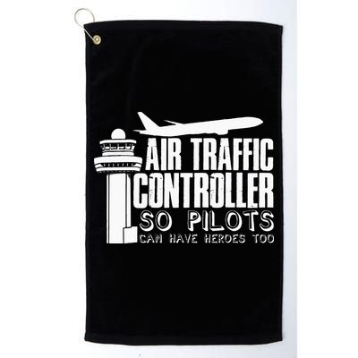 Air Traffic Controller Joke Pilot Saying Flight Control Golf Towel