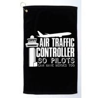 Air Traffic Controller Joke Pilot Saying Flight Control Golf Towel