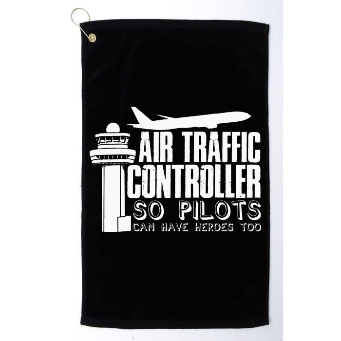 Air Traffic Controller Joke Pilot Saying Flight Control Golf Towel