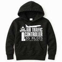 Air Traffic Controller Joke Pilot Saying Flight Control Kids Hoodie