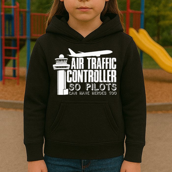 Air Traffic Controller Joke Pilot Saying Flight Control Kids Hoodie