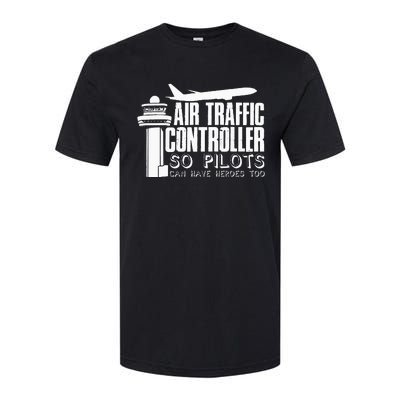 Air Traffic Controller Joke Pilot Saying Flight Control Softstyle CVC T-Shirt