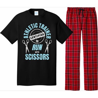 Athletic Trainer Certified to Run with Scissors AT Student Pajama Set