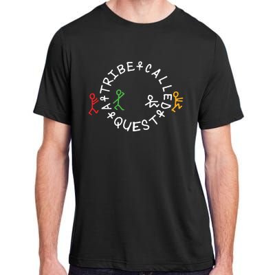 A Tribe Called Quest Circle Logo Grey Funny Gift Adult ChromaSoft Performance T-Shirt