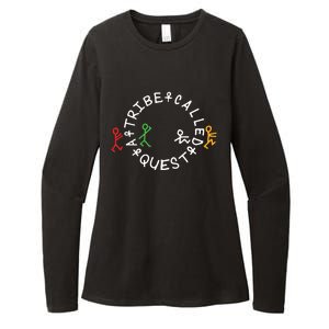 A Tribe Called Quest Circle Logo Grey Funny Gift Womens CVC Long Sleeve Shirt