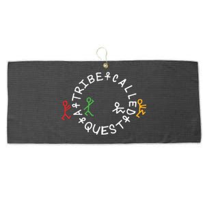 A Tribe Called Quest Circle Logo Grey Funny Gift Large Microfiber Waffle Golf Towel