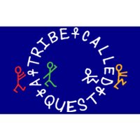 A Tribe Called Quest Circle Logo Grey Funny Gift Bumper Sticker