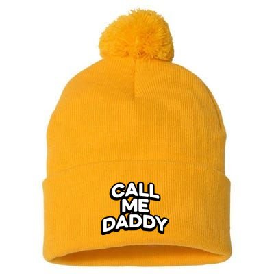 Andrew Tate Call Me Daddy Pom Pom 12in Knit Beanie