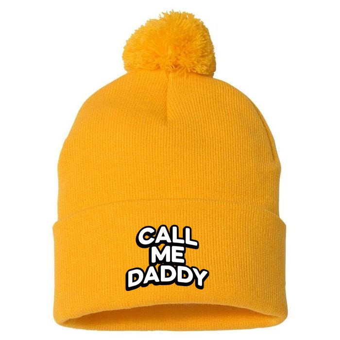 Andrew Tate Call Me Daddy Pom Pom 12in Knit Beanie
