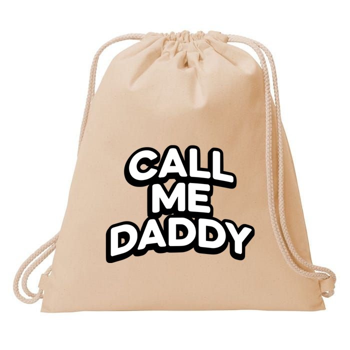 Andrew Tate Call Me Daddy Drawstring Bag