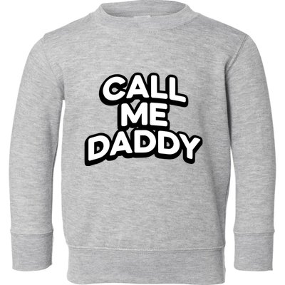 Andrew Tate Call Me Daddy Toddler Sweatshirt