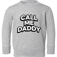 Andrew Tate Call Me Daddy Toddler Sweatshirt