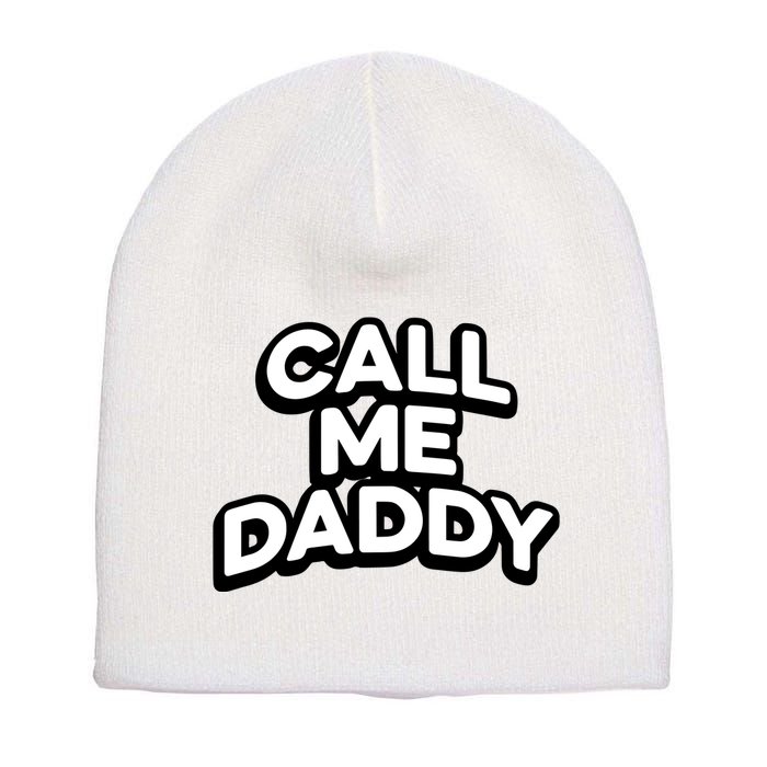 Andrew Tate Call Me Daddy Short Acrylic Beanie