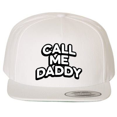 Andrew Tate Call Me Daddy Wool Snapback Cap
