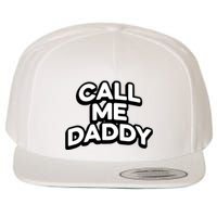 Andrew Tate Call Me Daddy Wool Snapback Cap