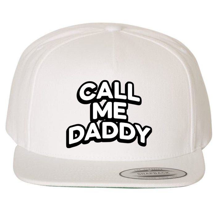 Andrew Tate Call Me Daddy Wool Snapback Cap