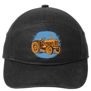 Allis Tractor Chalmers D17 7-Panel Snapback Hat