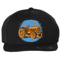 Allis Tractor Chalmers D17 Wool Snapback Cap