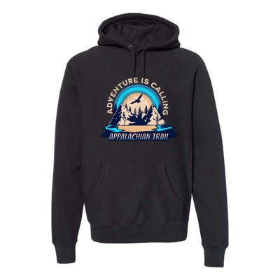 Appalachian Trail Camping Hiking Premium Hoodie