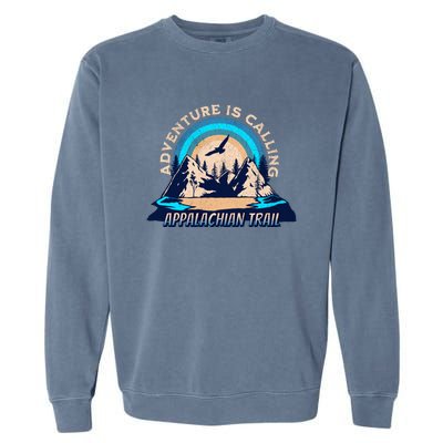 Appalachian Trail Camping Hiking Garment-Dyed Sweatshirt