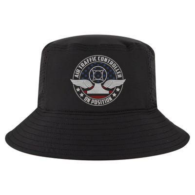 Air Traffic Controller Us Military Gift Cool Comfort Performance Bucket Hat