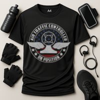 Air Traffic Controller Us Military Gift Cooling Performance Crew T-Shirt