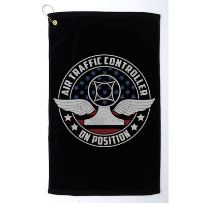 Air Traffic Controller Us Military Gift Golf Towel