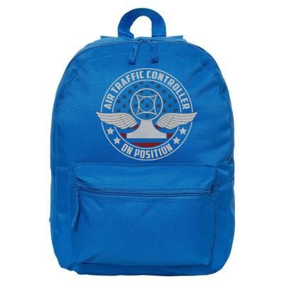 Air Traffic Controller Us Military Gift 16 in Basic Backpack