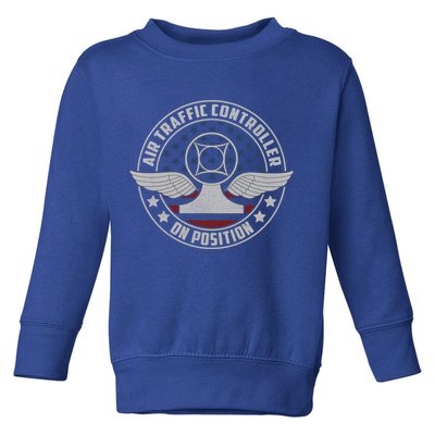 Air Traffic Controller Us Military Gift Toddler Sweatshirt