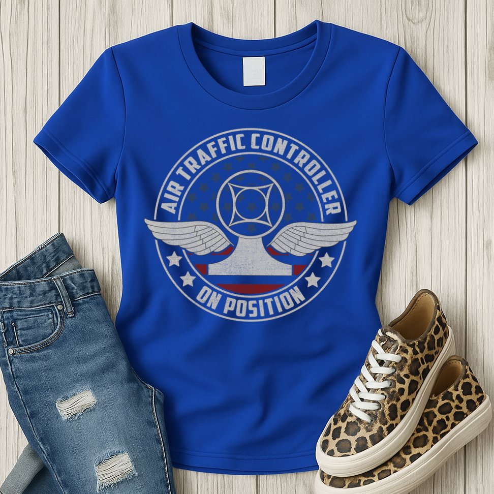 Air Traffic Controller Us Military Gift Womens T-Shirt