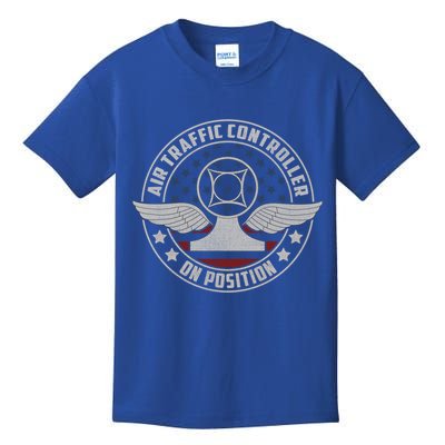 Air Traffic Controller Us Military Gift Kids T-Shirt