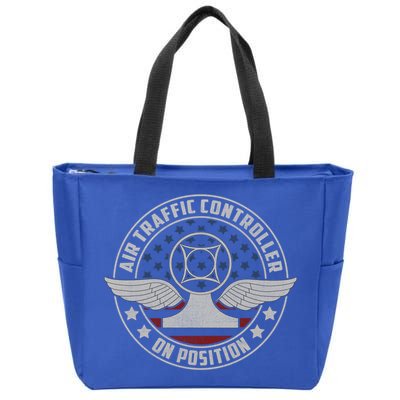 Air Traffic Controller Us Military Gift Zip Tote Bag