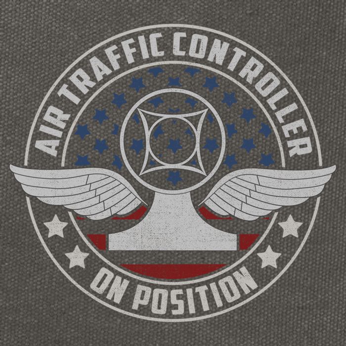 Air Traffic Controller Us Military Gift Cotton Canvas Backpack