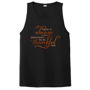 Always Thankful Christian Religious Grateful Thanksgiving Gift PosiCharge Competitor Tank