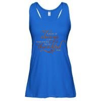 Always Thankful Christian Religious Grateful Thanksgiving Gift Ladies Essential Flowy Tank