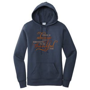 Always Thankful Christian Religious Grateful Thanksgiving Gift Women's Pullover Hoodie