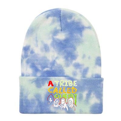 A Tribe Called Quest 90s Throwback Meaningful Tie Dye 12in Knit Beanie