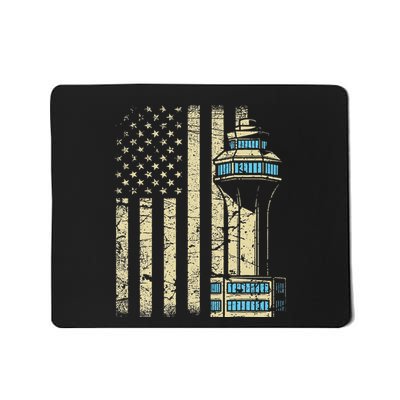 Air Traffic Controller Tower Aircraft Airspace Atc Mousepad