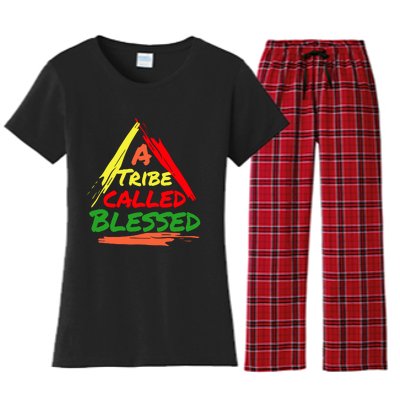 A Tribe Called Blessed Women's Flannel Pajama Set