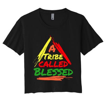 A Tribe Called Blessed Women's Crop Top Tee